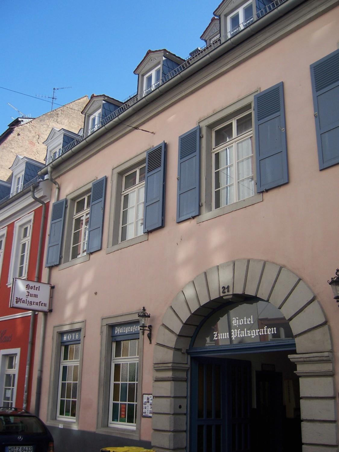 Hotel Zum Pfalzgrafen Heidelberg Zewnętrze zdjęcie